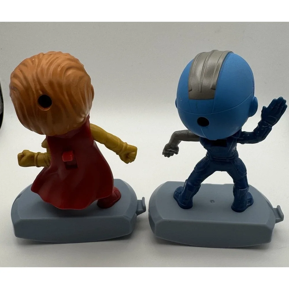 McDonald's 2023 Guardians of the Galaxy Adam Warlock & Nebula Toy Lot Figures